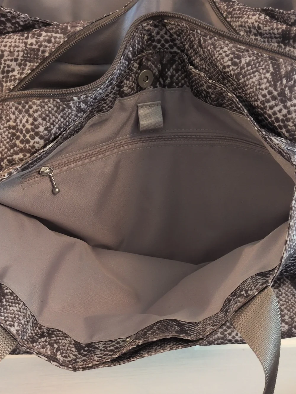 Baggallini Snake-Print The Only Bag